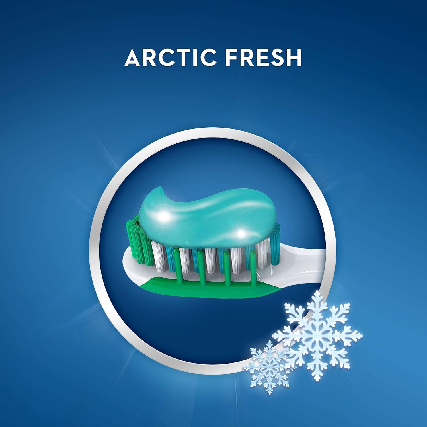 Crest 3D White Whitening Arctic Fresh Toothpaste, 4.1 oz, 3 Count : Beauty