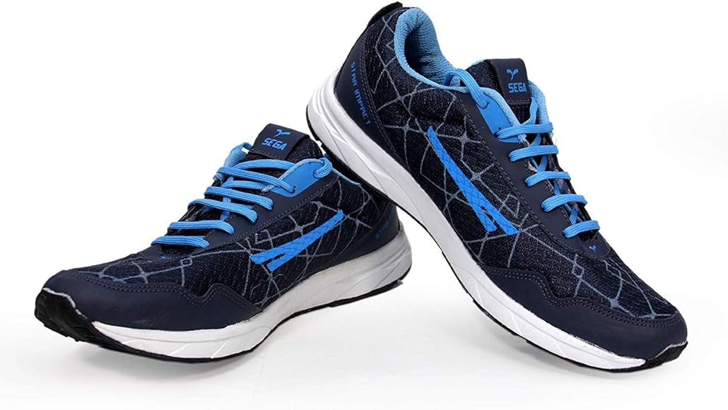 navy blue walking sneakers
