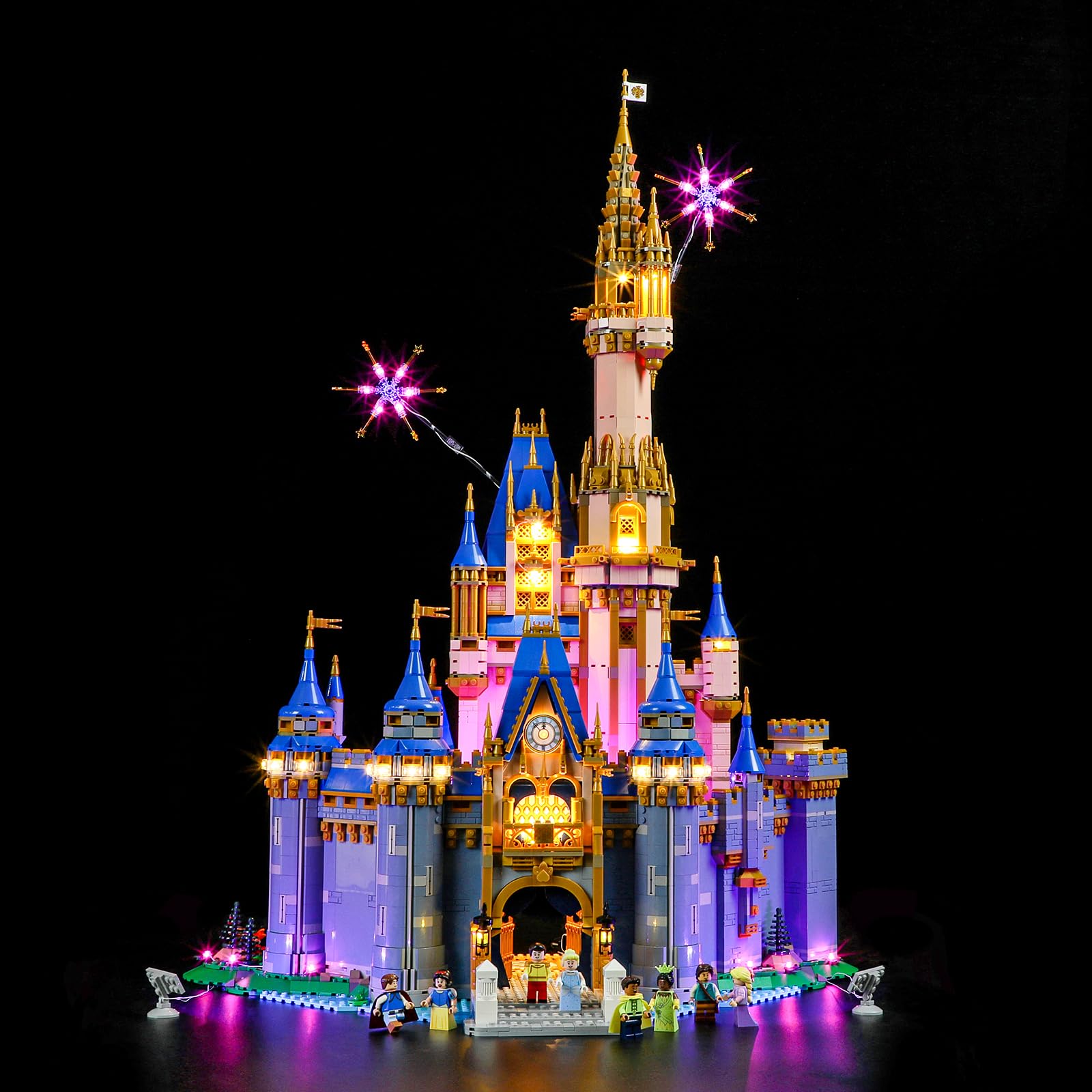 YEABRICKS LED Light for Lego-43222 Disney Castle Building Blocks Model (Lego Set NOT Included)
