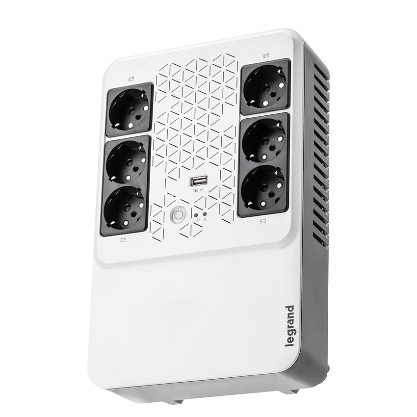 Legrand UPS monofase Gruppo di Continuità per PC LG-310082, Keor Multiplug
