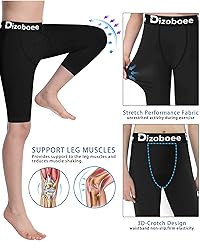 Dizoboee Youth Boys Compression Pants One Leg 3/4