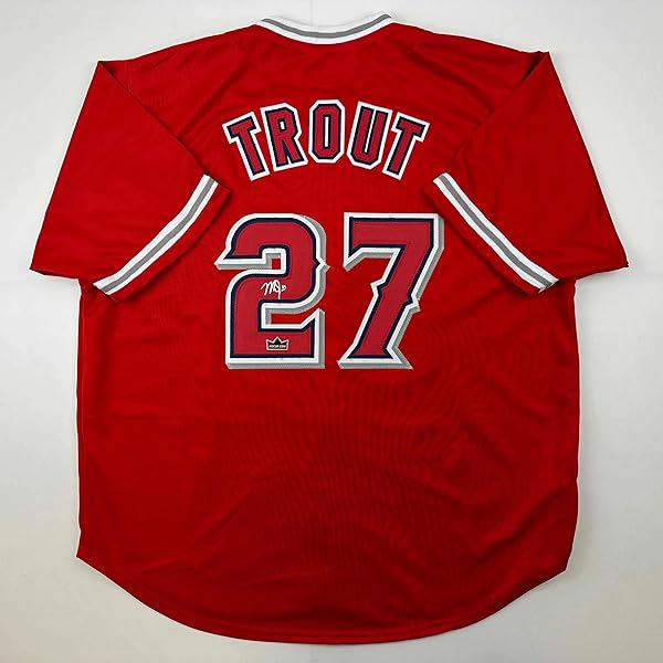 Amazon.com: Outerstuff Mike Trout #27 Los Angeles Angels Youth