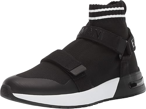 armani exchange high sock sneakers