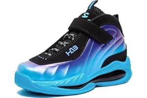 Miorpex Kids Sneakers Basketball Shoes Breathable Nonslip Sports Tennis Walking Running Shoes for Boys Girls