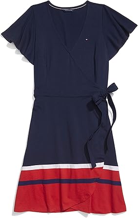 tommy hilfiger wrap dress