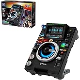 PANTASY DJ Turntable Building Set with Bluetooth Music Playback | Interactive DJ Controller with Dual Light Modes and Adjustable Stand, Collectible Music Display D&eacute;cor for Adults