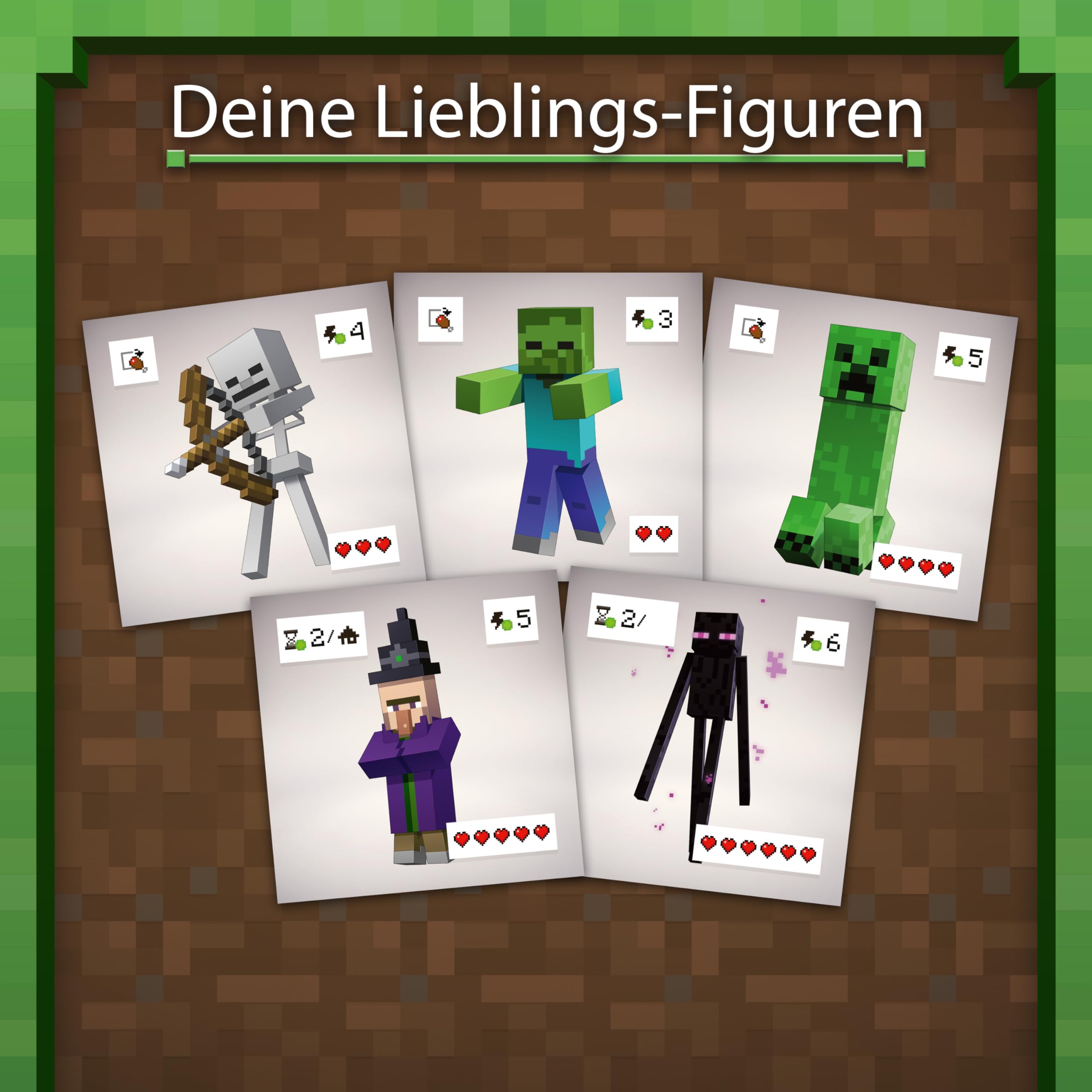 Ravensburger Familienspiel 26132 - Minecraft Builders & Biomes - Gesellschaftsspiel für Kinder und Erwachsene, für 2-4 Spieler, Brettspiel ab 10 Jahren