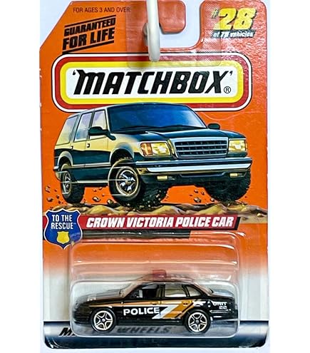 Amazon.com: Matchbox '06 Ford Crown Victoria Police : Toys & Games