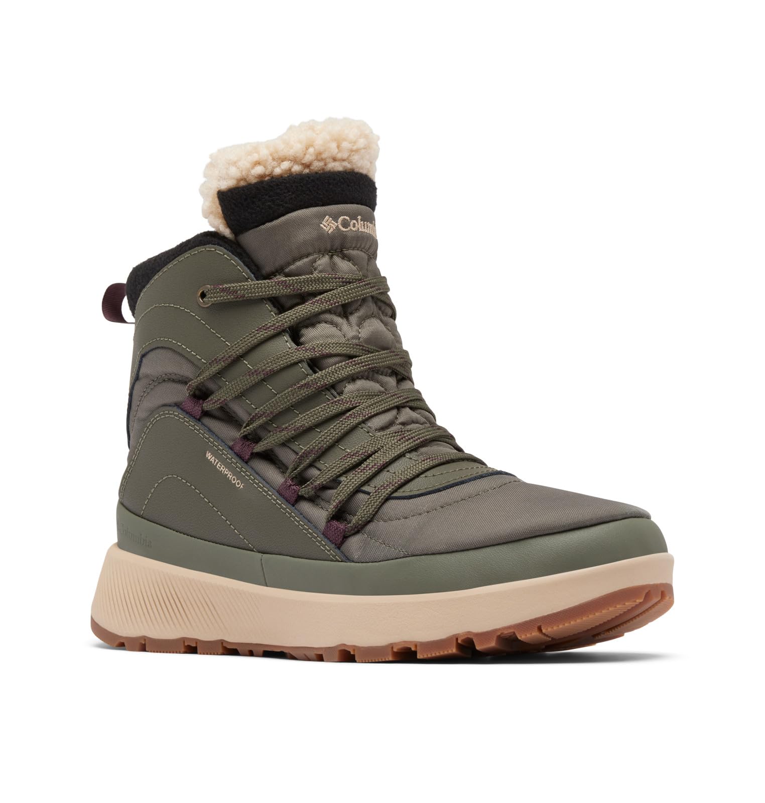 Columbia Womens Red Hills Omni-Heat Insulated Waterproof Snow Boot, Alpine Tundra/Moonvista, 6