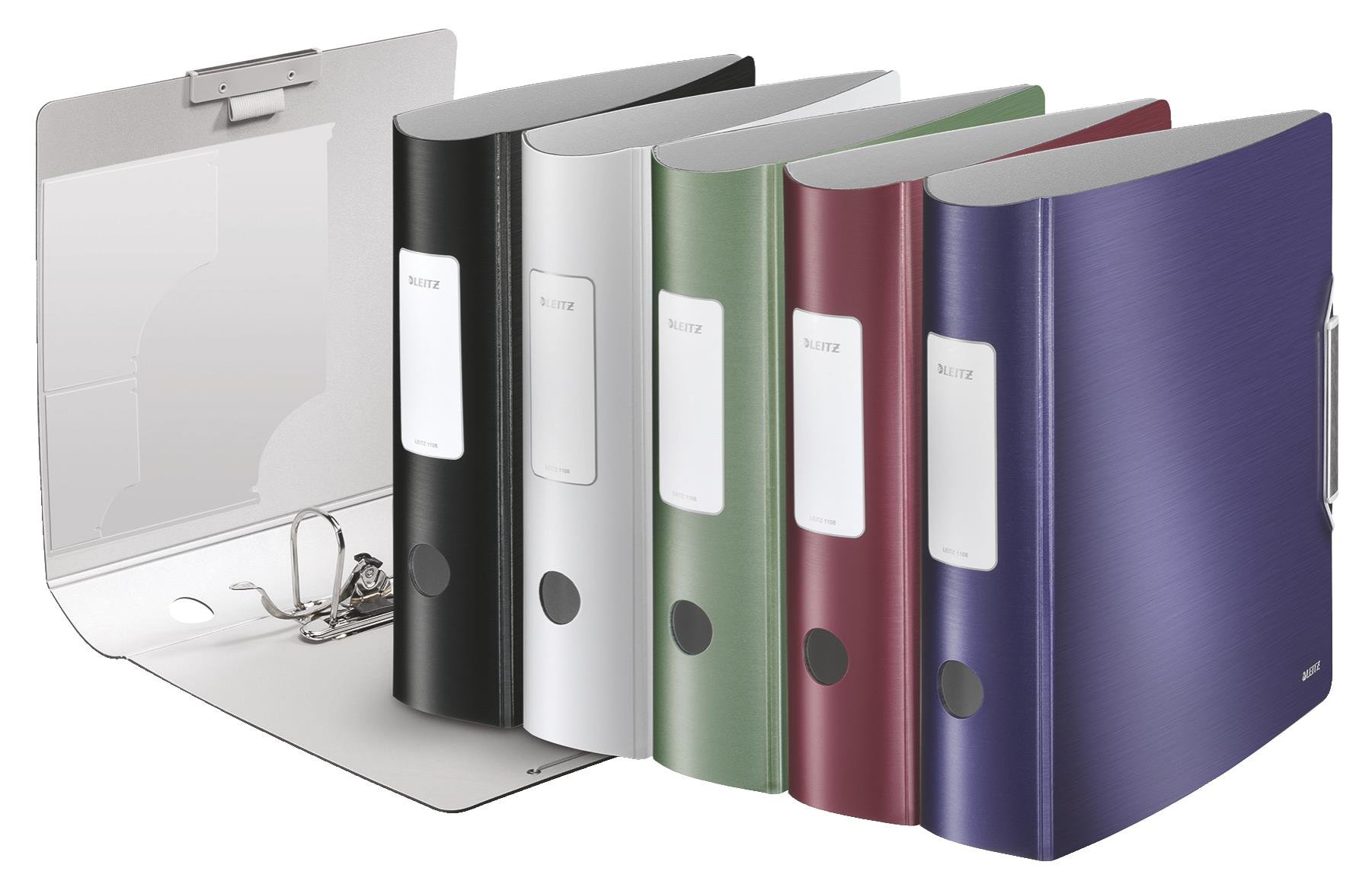 Leitz A4 75 mm 180 Degree Active Style Lever Arch File - Assorted Colours