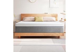 TWOLIKE Twin Mattress 6 Inch Twin Gel Memory Foam Mattress,Twin Size Mattress in a Box, Medium Firm, Mattresses Twin Size