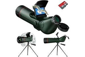 Smart Telescope Portable Digital Electronic Telescopes with 4K Astrophotography Camera Internal and Externat Dual Screens Spo