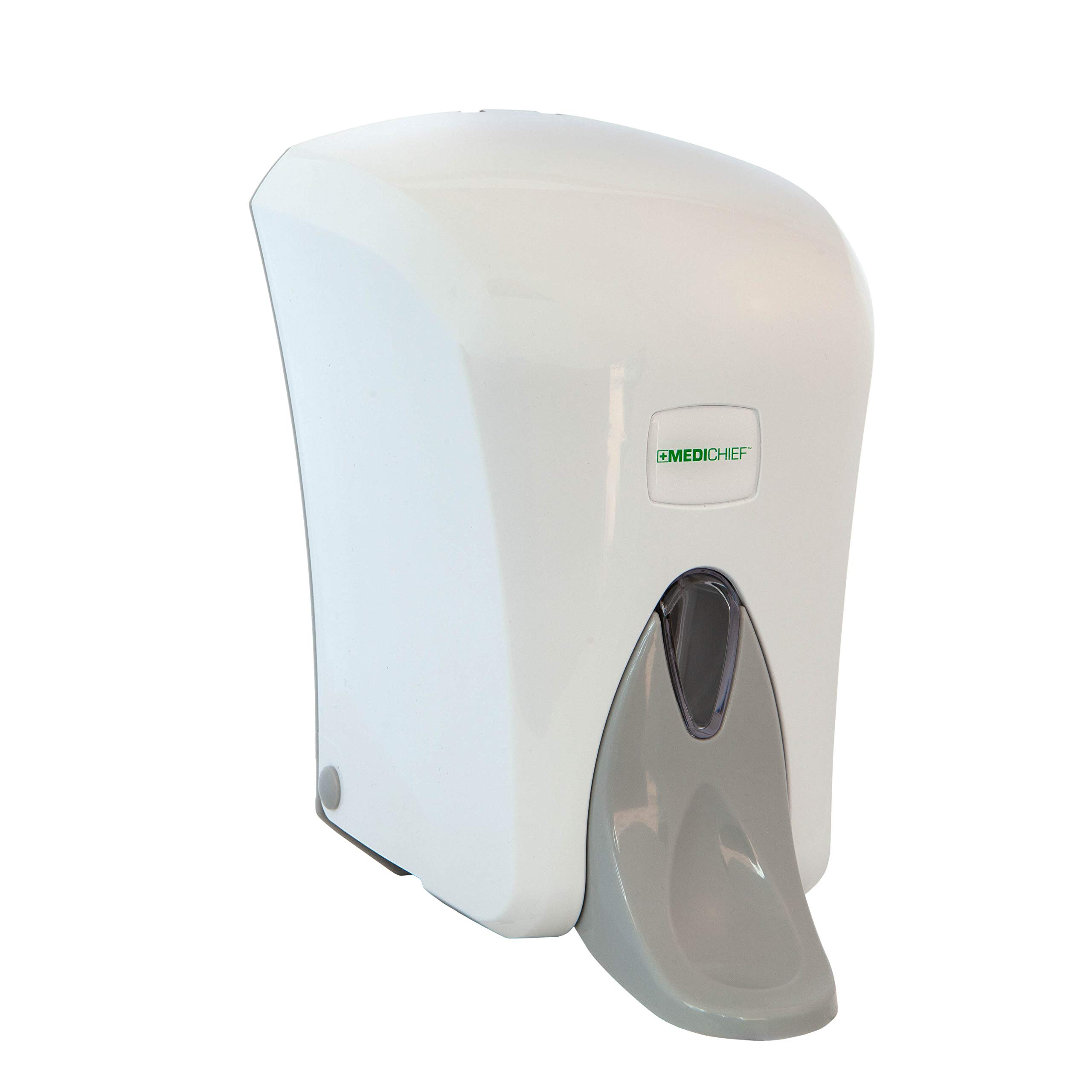 Medichief Wall Mounted Hand & Elbow Soap Dispenser | Manual Elbow Operated Soap Dispenser | Liquid Soap Dispenser Specifically Suited To Hospital & High Risk Environments