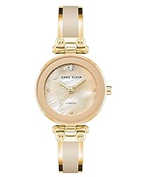 Anne Klein Women's AK/1980TMGB Analog Display