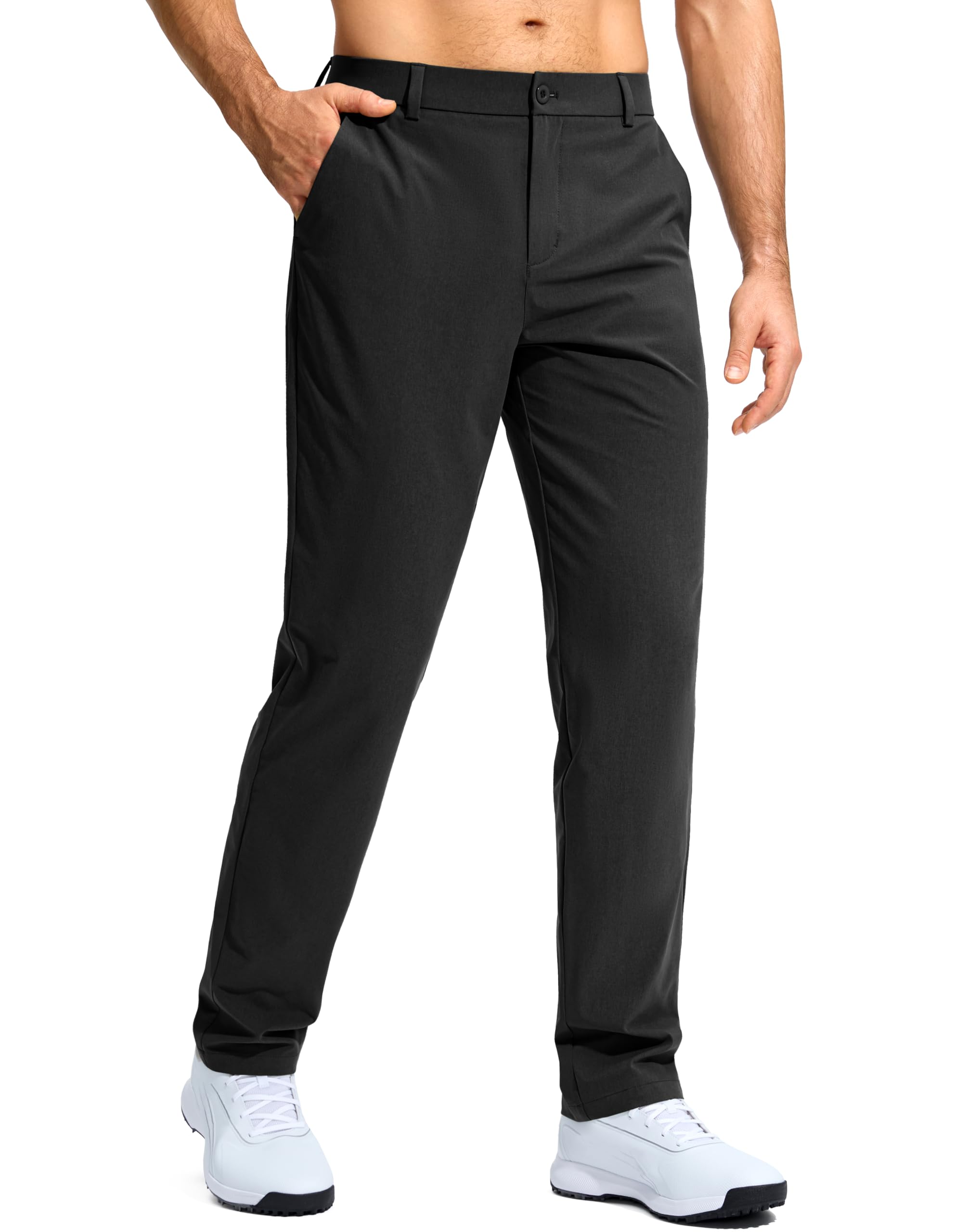 G Gradual Mens Golf Pants Stretch Dress Casual