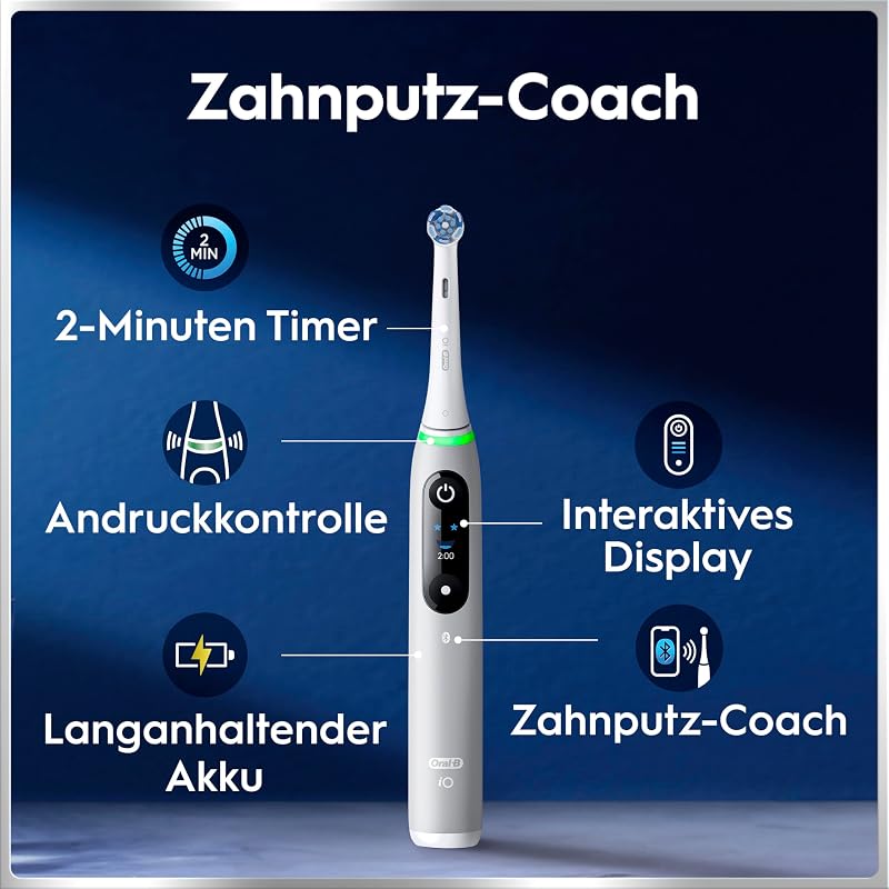 iO Series 6 Elektrische Zahnbürste, Grau