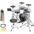Roland VAD307 V-Drums Acoustic Design Electronic Drum Set Bundle with Drum Throne, Audio Cable, Drumstick Bag, 3 Pairs of Drumsticks and Austin Bazaar Polishing Cloth