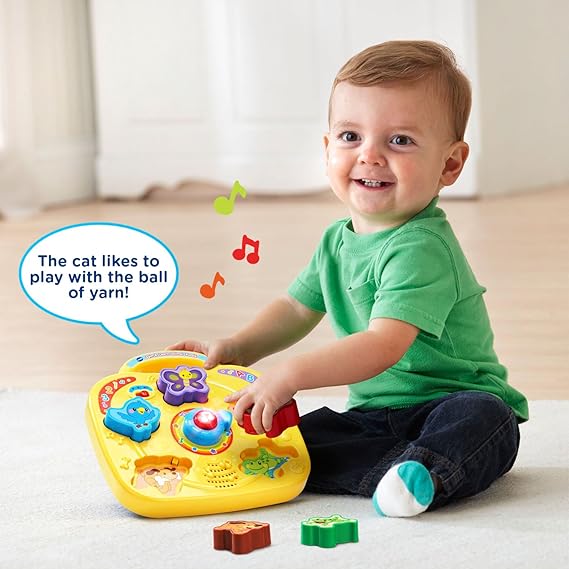vtech spin & learn animal puzzle
