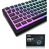 XVX Keycaps - Pudding Keycaps,141 Keys+24 Keys Set Custom Keycap Set, OEM Profile, Universal Compatiability for 100%, 75%, 65