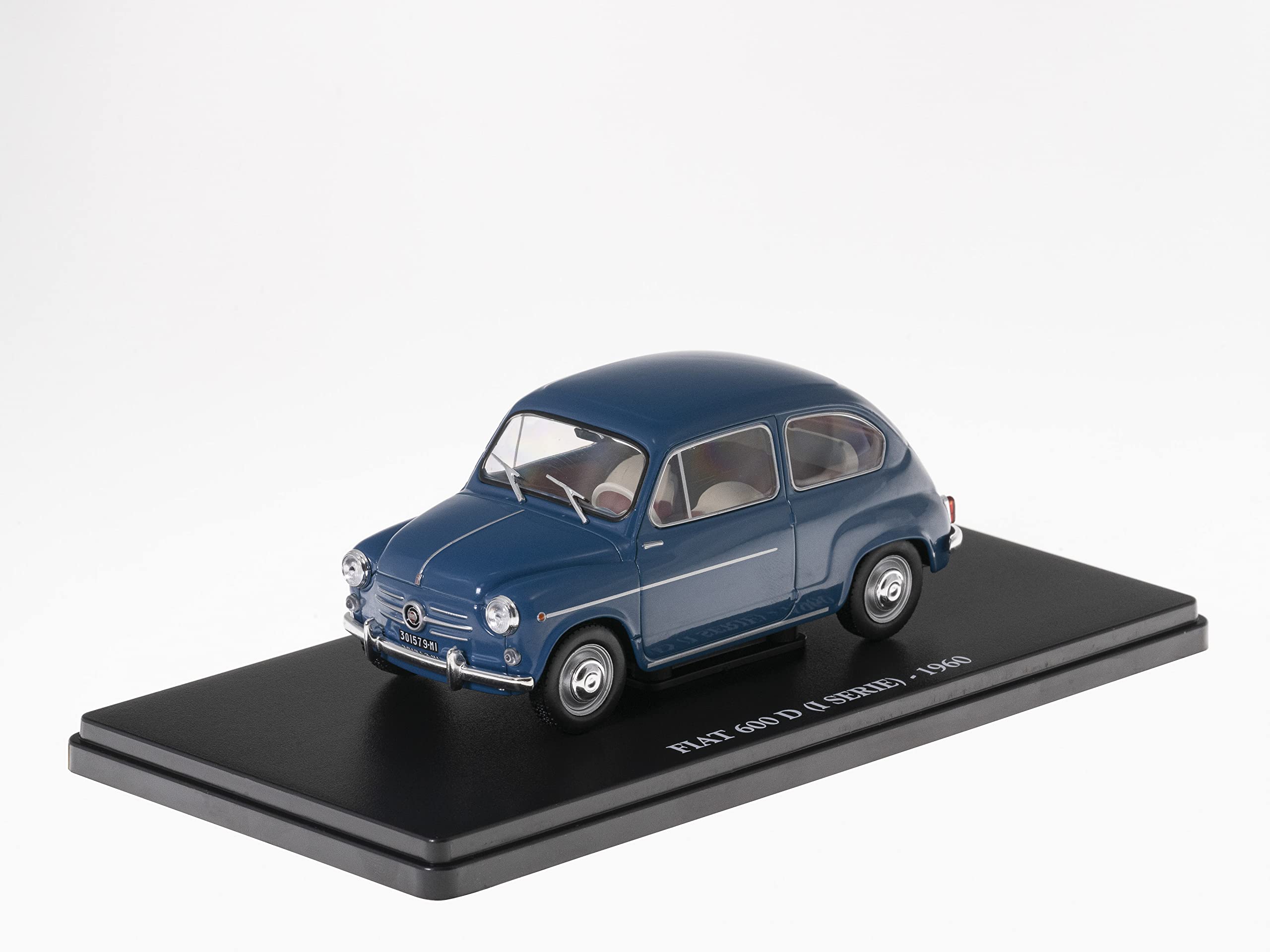 OPO 10 - Collectible miniature car 1/24 compatible with FIAT 600 D (I SERIE) - 1960 - VC006