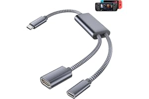 Basesailor USB C to HDMI Adapter,Type C to 4K HDMI with 100W PD Charger Multiport Converter,Compatible with Nintendo Switch,S