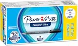 Paper Mate Flexgrip Ultra Ballpoint Pens 1.0mm 12 Count Black view 7