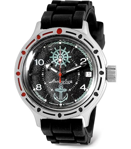Amazon.com: VOSTOK | Amphibia 420269 Automatic Mechanical Diver