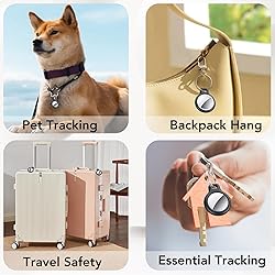QCOQ Air Tags, Bluetooth Trackers Work with Apple