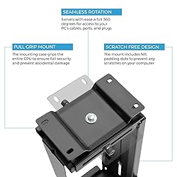 HumanCentric Adjustable Under Desk Computer Mount