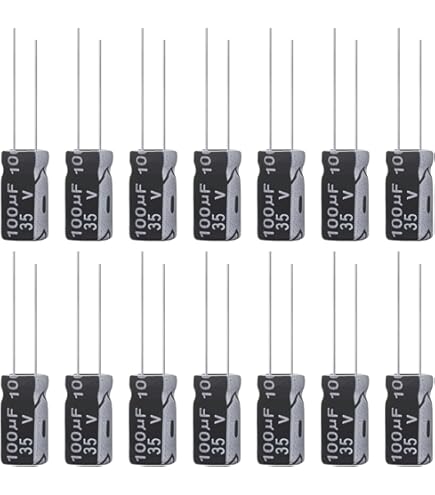 Set of 10, Nichicon 105°C Electrolytic Capacitor 100uF 50V (100