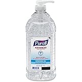 PURELL Advanced Hand Sanitizer Refreshing Gel, Clean Scent, 2-Liter Pump Bottle (Pack of 1) – 9625-04