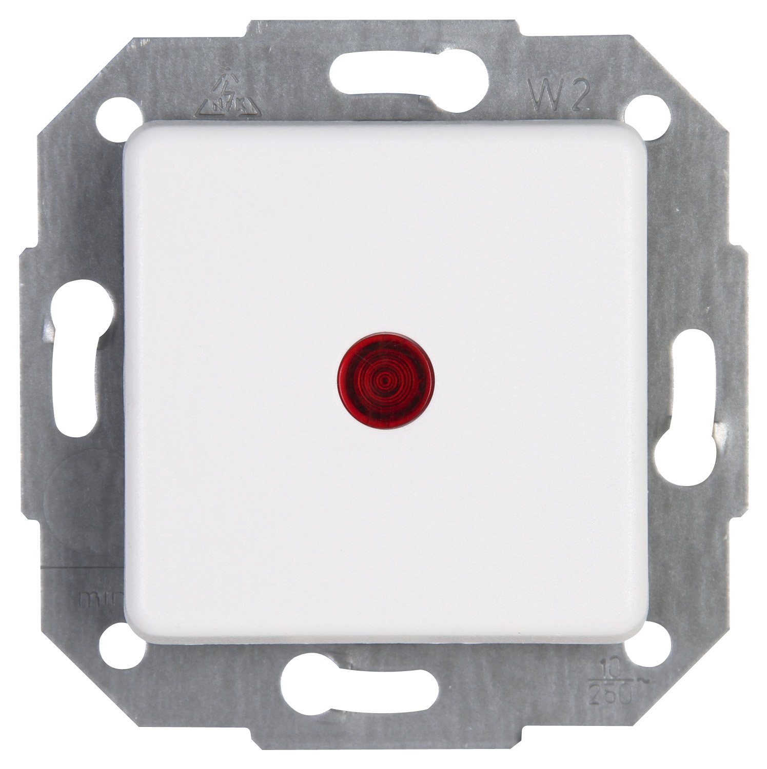 Kopp Europa 614613083 Double-Throw Control Switch Illuminated