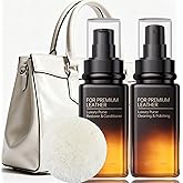 QONS Leather Purse Cleaner and Care Conditioner for Women Luxury Purses,Designer Bags,Handbags,Leather Bag Purses,Specially Designed Compatible for Cleaning Leather Wallets for Vuitton, Chanel, Gucci