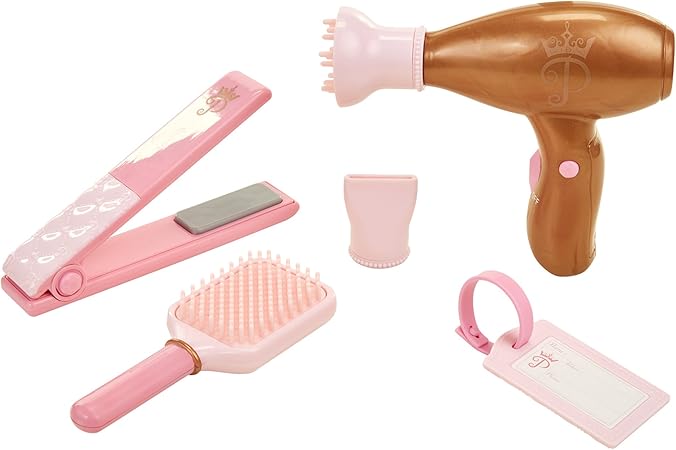 disney princess toy hair dryer set