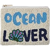 Bamboo Trading Ocean Lover Essential Pouch, 3.5-Inch, Multicolor