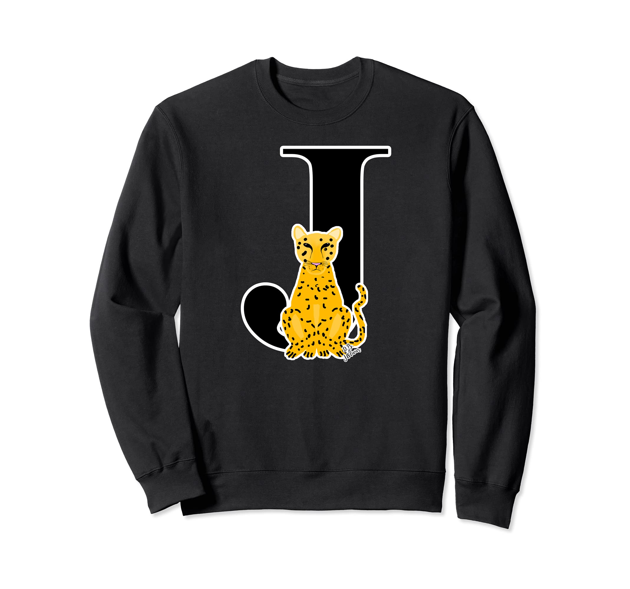 Jaguar outfit cute alphabet Jaguar Sweatshirt