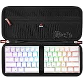 Mchoi Mechanical Keyboard Case Suitable for 60% 65% Wired/Wireless Bluetooth Mechanical Gaming Keyboard, Case Only