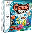 SmartGames - Coral Reef - Magnetic Travel Game - 48 Multi-Level Strategy Challenges - Educational and Brainstorming Puzzle - 
