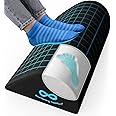 Everlasting Comfort Office Foot Rest for Under Desk - Ergonomic Memory Foam Foot Stool Pillow for Work, Gaming, Computer, Off