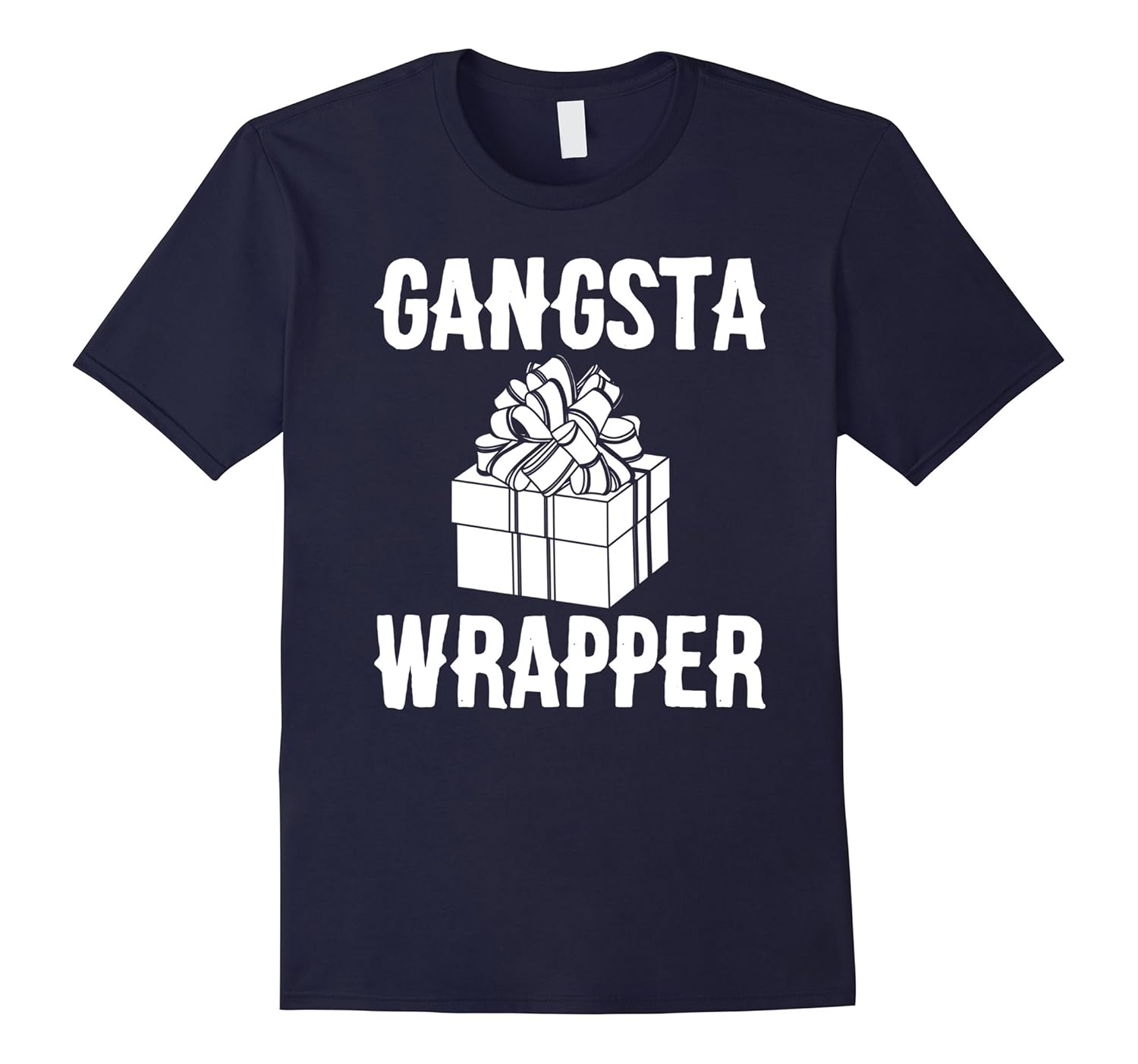 Gangstaa Wrapper Tshirt - Offensive Christmas Shirts-ANZ