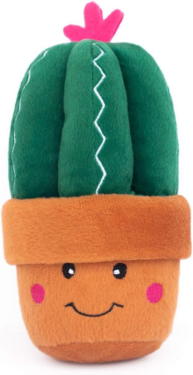 happy cactus sad cactus dog toy
