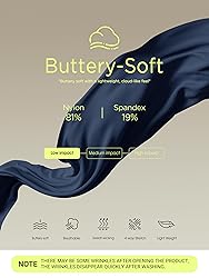 ODODOS 2-Pack Buttery Soft Lounge Yoga Capris for