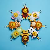 Disney Winnie the Pooh YuYu Blind Box Vinyl Plush Keyring by Simba view 4