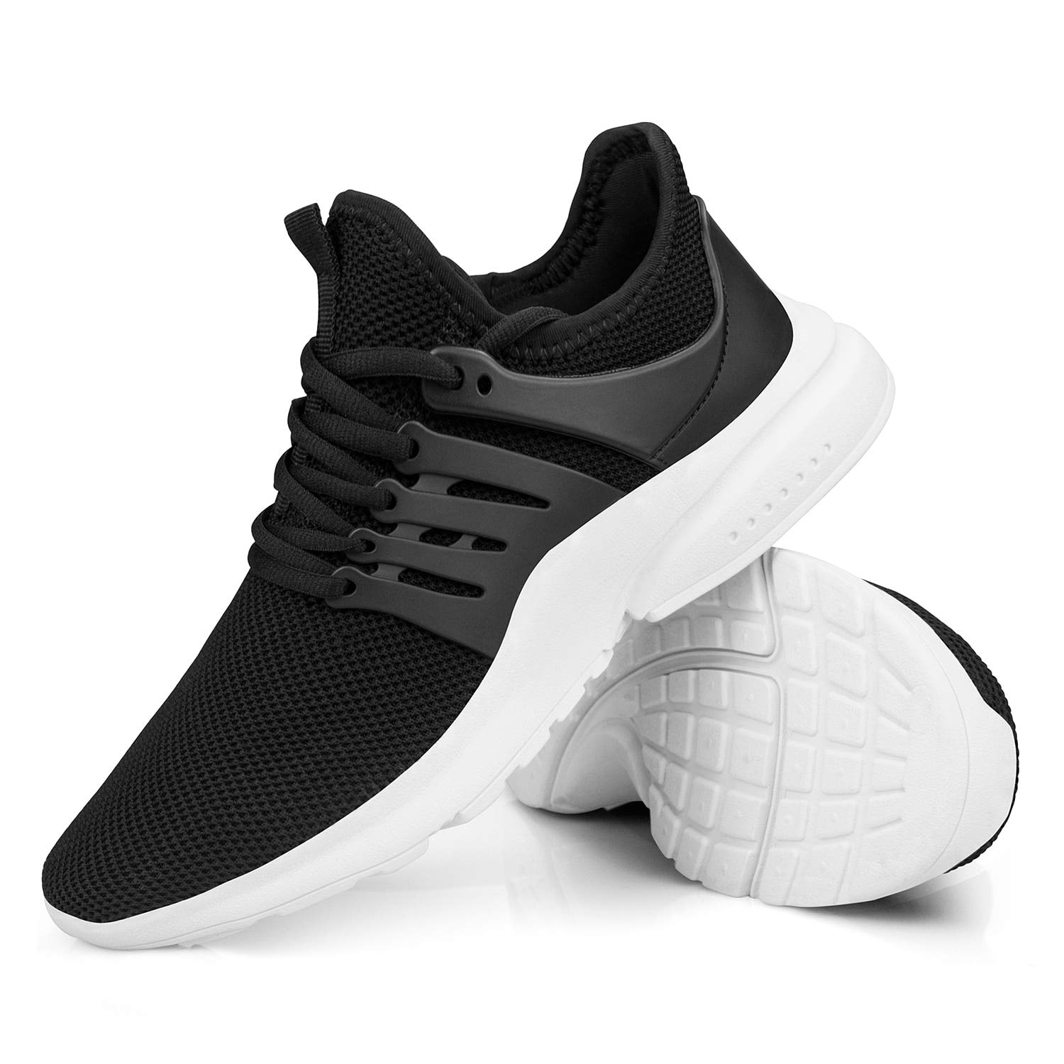 Kids black and white sneakers Clearance