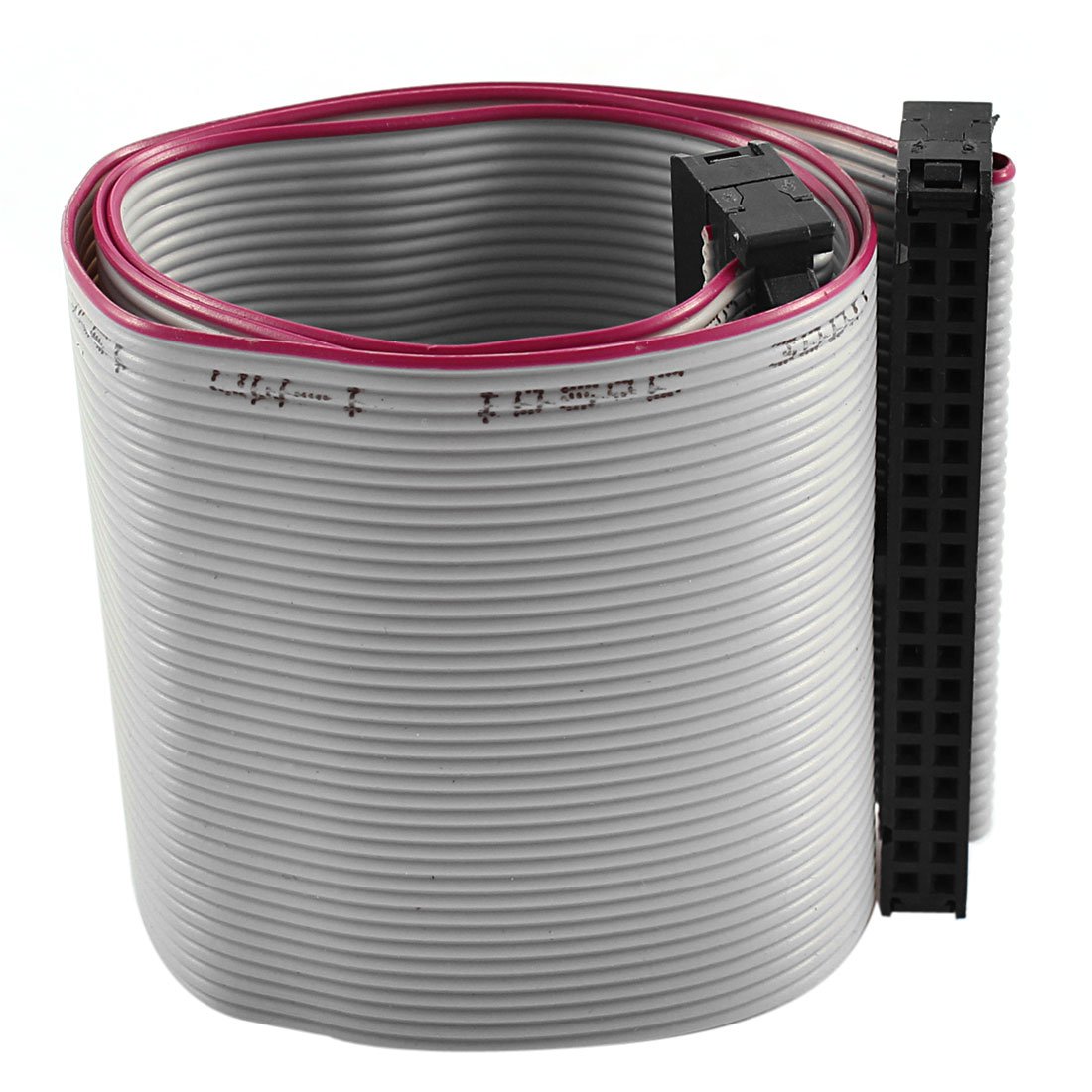 sourcing map Hard Drive 40cm Feamle IDC 40 Pin Extension Wire Flat Ribbon Cable