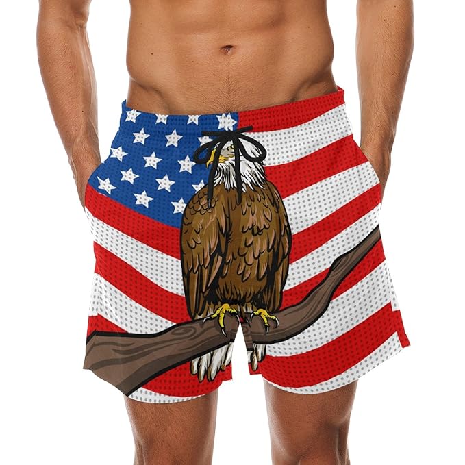 Eagle Gallery American Eagle Swim Trunks