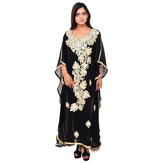 georgette kaftan dress