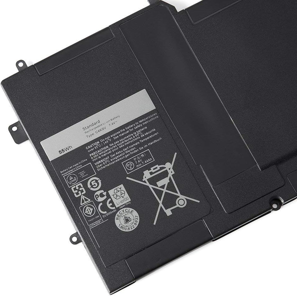 ASKC 7.4V 55Wh C4K9V Laptop Battery for Dell XPS 12 9Q33 -L221X 13 9333 Ultrabook 13 XPS13 13-L321X 13-L322X XPS L321X L322X Series 3H76R 489XN PKH18 - Image 3