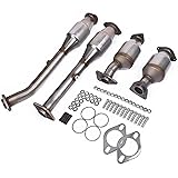 GELUOXI 4Pcs Catalytic Converters Set Compatible