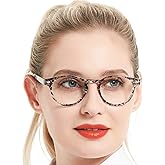 OCCI CHIARI Reading Glasses 1.75 Womens Trendy Round Readers 1.0 1.25 1.5 1.75 2.0 2.25 2.5 2.75 3.0 3.5 4.0 5.0 6.0(Tortoise,1.75)